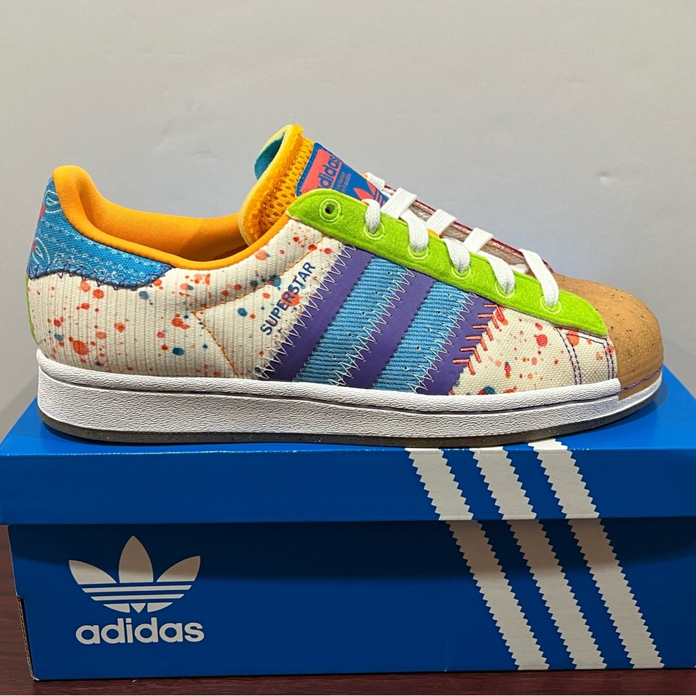 adidas gazelle silver green womens MULTICOLOR SUPERSTAR main image 1